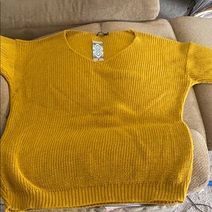 This is a v neck sweater